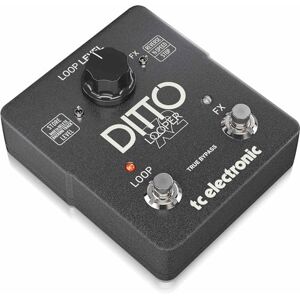 TC Electronic DITTO X2 LOOPER Highly Intuitive Looper Pedal with Dedicated Stop Button and Loop Effects, Compatible with PC and Mac TC Electronic DITTO X2 LOOPER Highly Intuitive Looper Pedal with Dedicated Stop Button and Loop Effects, Compatible with PC and Mac