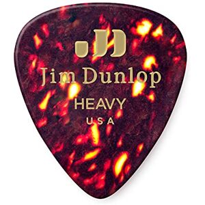 Dunlop 483R05HV Shell Classic Celluloid Heavy Guitar Picks, 72-Pack Dunlop 483R05HV Shell Classic Celluloid Heavy Guitar Picks, 72-Pack
