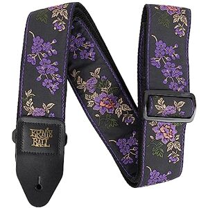 Ernie Ball Jacquard Guitar/Bass Strap Lavender Blossom Ernie Ball Jacquard Guitar/Bass Strap Lavender Blossom