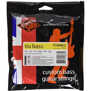 Rotosound Strings for Electric Bass TRU BASS NYLON FLATWOUND 6-string RS886LD NYLON FW LONG Standard 50-135 Rotosound Strings for Electric Bass TRU BASS NYLON FLATWOUND 6-string RS886LD NYLON FW LONG Standard 50-135