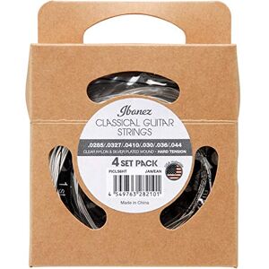 Ibanez PICLS6HT K Classical Guitar Strings 6 string Hard Tension 4 Set Pack Ibanez PICLS6HT K Classical Guitar Strings 6 string Hard Tension 4 Set Pack