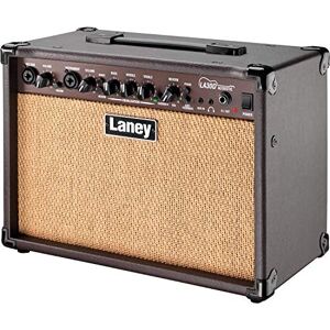 Laney LA30D Acoustic Guitar Amp– 30W Dual-Channel Combo Amp with XLR or jack Mic & Instrument Inputs , Reverb, Chorus, Anti-Feedback, AUX In, Headphone Out Brown Laney LA30D Acoustic Guitar Amp– 30W Dual-Channel Combo Amp with XLR or jack Mic & Instrument Inputs , Reverb, Chorus, Anti-Feedback, AUX In, Headphone Out Brown