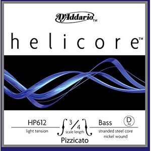 D'Addario Helicore 3/4 Scale Light Tension Pizzicato Bass Single D String D'Addario Helicore 3/4 Scale Light Tension Pizzicato Bass Single D String