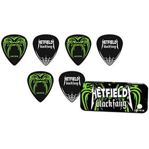 Dunlop Ph112T.73 Fang Pick Tin EA Black Dunlop Ph112T.73 Fang Pick Tin EA Black