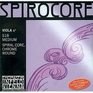 Thomastik single string for viola 4/4 Spirocore A-string spiral core aluminum wound, medium Thomastik single string for viola 4/4 Spirocore A-string spiral core aluminum wound, medium