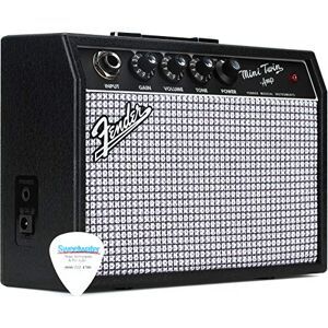 Fender Mini '65, Twin Guitar Amp, 1W Mini Amplifier Suitable For Electric Guitars, 9V Fender Mini '65, Twin Guitar Amp, 1W Mini Amplifier Suitable For Electric Guitars, 9V