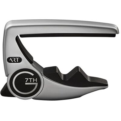 G7th Performance 3 6 String Silver Guitar Capo Groundbreaking Tension Control & Adaptive Radius Technology The Perfect Capo for Acoustic Guitar and Electric Guitar, UK Designed Excellence G7th Performance 3 6 String Silver Guitar Capo Groundbreaking Tension Control & Adaptive Radius Technology The Perfect Capo for Acoustic Guitar and Electric Guitar, UK Designed Excellence