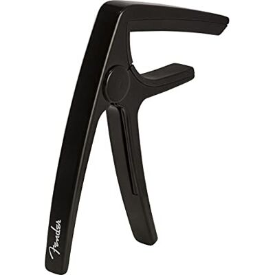 Fender Laurel Acoustic Guitar Capo, Spring-Loaded Quick Release Quick-release lever, lightweight, fits acoustic guitar, essential guitar accessory, fast key changes, quality Fender Laurel Acoustic Guitar Capo, Spring-Loaded Quick Release Quick-release lever, lightweight, fits acoustic guitar, essential guitar accessory, fast key changes, quality