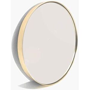 ASPECT Studio Round Wood Accent Wall Mirror/Vanity Mirror/Bathroom Mirror (50.5 dia x 4 cm, Gold) ASPECT Studio Round Wood Accent Wall Mirror/Vanity Mirror/Bathroom Mirror (50.5 dia x 4 cm, Gold)