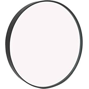 ASPECT Studio Round Wood Accent Wall Mirror/Vanity Mirror/Bathroom Mirror (50.5 dia x 4 cm, Black) ASPECT Studio Round Wood Accent Wall Mirror/Vanity Mirror/Bathroom Mirror (50.5 dia x 4 cm, Black)