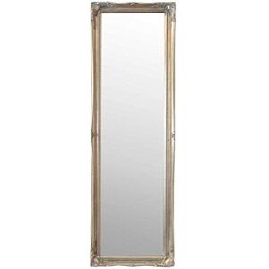 MirrorOutlet Shabby Chic Mirrors Beautifully Ornate Antique Silver Vintage Style Floor Standing Dressing Mirror-Overall Size: 49 inches x 16 inches (125cm x 40cm),816348710-2 MirrorOutlet Shabby Chic Mirrors Beautifully Ornate Antique Silver Vintage Style Floor Standing Dressing Mirror-Overall Size: 49 inches x 16 inches (125cm x 40cm),816348710-2