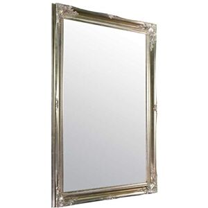 FRAMES BY POST Extra Large Antique Silver Shabby Chic Framed Bevelled Mirror 46inch x 36inch (117cm x 91cm) Stunning Quality Ready to Hang ITV Show Supplier FRAMES BY POST Extra Large Antique Silver Shabby Chic Framed Bevelled Mirror 46inch x 36inch (117cm x 91cm) Stunning Quality Ready to Hang ITV Show Supplier
