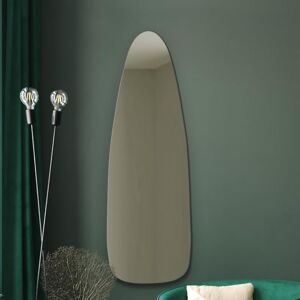 MirrorOutlet The Lacuna Frameless Full Length Pond Wall Mirror 47" X 16" (120CM X 40CM) Silver Mirror Glass with Black wooden Backing Polished Edging MirrorOutlet The Lacuna Frameless Full Length Pond Wall Mirror 47" X 16" (120CM X 40CM) Silver Mirror Glass with Black wooden Backing Polished Edging