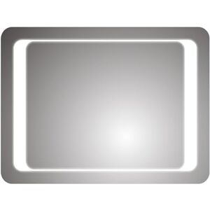 iBathUK Nova Wall Mounted LED Bathroom Mirror, Illuminated Mirror with Demister Pad and Touchless Sensor Switch, Portrait or Landscape Installation in Modern Aluminium Frame, 700 x 500mm iBathUK Nova Wall Mounted LED Bathroom Mirror, Illuminated Mirror with Demister Pad and Touchless Sensor Switch, Portrait or Landscape Installation in Modern Aluminium Frame, 700 x 500mm