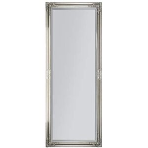 MirrorOutlet Large Full Length Leaner Classic Ornate Styled Silver Mirror 6ft x 2ft4 (180 x 70cm) MirrorOutlet Large Full Length Leaner Classic Ornate Styled Silver Mirror 6ft x 2ft4 (180 x 70cm)