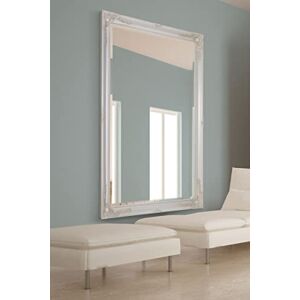 MirrorOutlet Extra Large Classic Ornate Styled Ivory Mirror 5ft7 x 3ft7 (170cm x 109cm), 170x109, Beige, LL024 MirrorOutlet Extra Large Classic Ornate Styled Ivory Mirror 5ft7 x 3ft7 (170cm x 109cm), 170x109, Beige, LL024