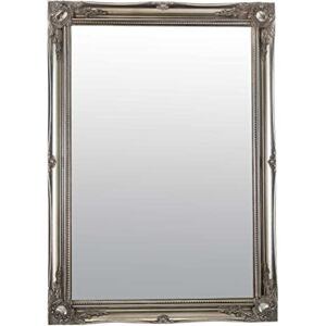 MirrorOutlet Milton Manor Silver Over mantle Shabby Chic Wall Mirror 3ft6 x 2ft6 107cm x 76cm MirrorOutlet Milton Manor Silver Over mantle Shabby Chic Wall Mirror 3ft6 x 2ft6 107cm x 76cm