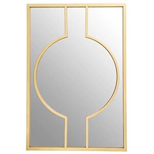 Premier Farran Deco Wall Mirror, Champagne Gold Finish Premier Farran Deco Wall Mirror, Champagne Gold Finish