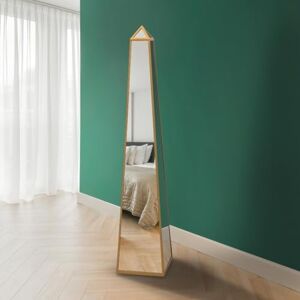 MirrorOutlet The Obelisk New Gold Metal Edged Mirrored Ornament 59" X 12" X 12" (150CM X 30CM X 30CM) MirrorOutlet The Obelisk New Gold Metal Edged Mirrored Ornament 59" X 12" X 12" (150CM X 30CM X 30CM)
