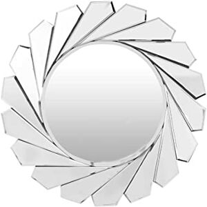 MirrorOutlet Milton Manor Modern Design Round Sunburst Venetian Wall Mirror 2Ft8 80cm MirrorOutlet Milton Manor Modern Design Round Sunburst Venetian Wall Mirror 2Ft8 80cm