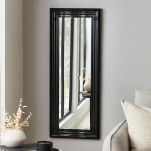 Julian Bowen Tokyo Gloss Black Tall Rectangular Dressing Mirror Julian Bowen Tokyo Gloss Black Tall Rectangular Dressing Mirror