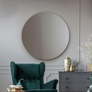 MirrorOutlet LargeRound Circular Frameless Bevelled wall Mirror: 100cm – Elegant Wall-Mounted Circular Mirror MirrorOutlet LargeRound Circular Frameless Bevelled wall Mirror: 100cm – Elegant Wall-Mounted Circular Mirror