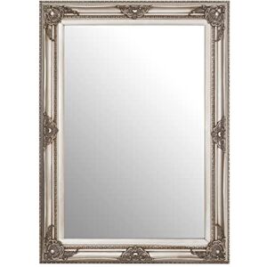 Premier Housewares Wall Mirror/Mirrors For Garden/Bathroom/Living Room Antique Effect Rectangular Frame/Grey Finish Wall Mounted Mirrors 83 X 5 X 113 Premier Housewares Wall Mirror/Mirrors For Garden/Bathroom/Living Room Antique Effect Rectangular Frame/Grey Finish Wall Mounted Mirrors 83 X 5 X 113