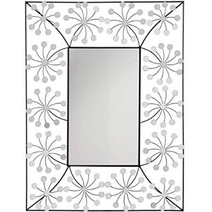 Premier Housewares Floret Wall Mirror Metal Premier Housewares Floret Wall Mirror Metal