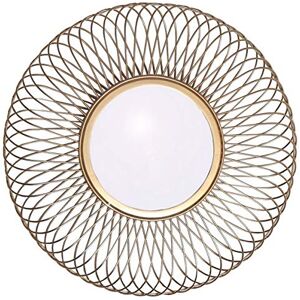 ASPECT Juliet Accent Round Wall Mirror (Gold, 85 dia x 9 cm) ASPECT Juliet Accent Round Wall Mirror (Gold, 85 dia x 9 cm)