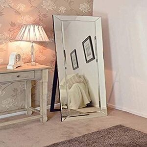 MirrorOutlet Mirror Large All Glass Venetian Cheval Dress Big New 5Ft7 X 1Ft11 170cm X 58cm, 176x57x2,Frameless,DC014 MirrorOutlet Mirror Large All Glass Venetian Cheval Dress Big New 5Ft7 X 1Ft11 170cm X 58cm, 176x57x2,Frameless,DC014