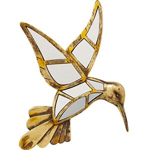 KARE Design Wall Decoration Hummingbird Mirror, Gold, Handmade, Room Decor, Decorative Home Accesoires for Livning Room, Bedroom, Hallway, Gift Idea, 32x27x4 cm (H/W/D) KARE Design Wall Decoration Hummingbird Mirror, Gold, Handmade, Room Decor, Decorative Home Accesoires for Livning Room, Bedroom, Hallway, Gift Idea, 32x27x4 cm (H/W/D)
