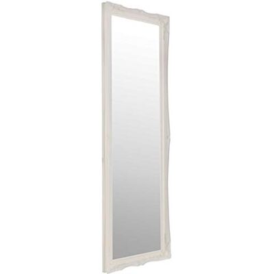 MirrorOutlet - FL - White - 122x41cm - Wall Mirror MirrorOutlet - FL - White - 122x41cm - Wall Mirror