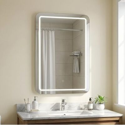 Croydex Chawston 70 X 50cm Illuminated Bathroom Mirror - Mirror Croydex Chawston 70 X 50cm Illuminated Bathroom Mirror - Mirror