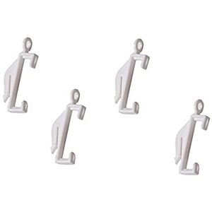 Merriway BH03994 (100 Pcs) Curtain Track Rail Glide Hooks Gliders to Fit Harrison Drape Extra Valance Lux Track- Pack of 100 Pieces Merriway BH03994 (100 Pcs) Curtain Track Rail Glide Hooks Gliders to Fit Harrison Drape Extra Valance Lux Track- Pack of 100 Pieces