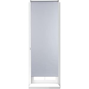 Relaxdays Thermal Blackout Blinds, Heat Protection, Side-Pull Roller Shades, No Drilling, 60x160cm, White Relaxdays Thermal Blackout Blinds, Heat Protection, Side-Pull Roller Shades, No Drilling, 60x160cm, White