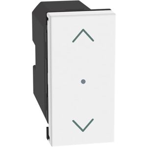 Bticino MatixGO Smart Home Control for Motorized shutters or Blackout Blinds 1 Module White JW4027CWI Wireless Control for Roller shutters Bticino MatixGO Smart Home Control for Motorized shutters or Blackout Blinds 1 Module White JW4027CWI Wireless Control for Roller shutters