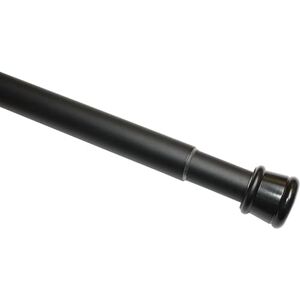 Gardinia Tension Rod, Metal Rod, Extendable, Mounting without Screws or Drilling, Diameter 23/26 mm, Length 60-100 cm, Matt Black, Steel Gardinia Tension Rod, Metal Rod, Extendable, Mounting without Screws or Drilling, Diameter 23/26 mm, Length 60-100 cm, Matt Black, Steel