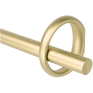 Umbra Ringlet Curtain Rod for Window, Adjustable 42" to 120",107-305 cm, D25mm, Gold Umbra Ringlet Curtain Rod for Window, Adjustable 42" to 120",107-305 cm, D25mm, Gold