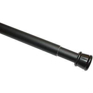 Gardinia Tension Rod, Metal Rod, Extendable, Curtain Pole without Drilling or Screwing Required, Diameter 23/26 mm, Length 90-140 cm, Matte Black Gardinia Tension Rod, Metal Rod, Extendable, Curtain Pole without Drilling or Screwing Required, Diameter 23/26 mm, Length 90-140 cm, Matte Black