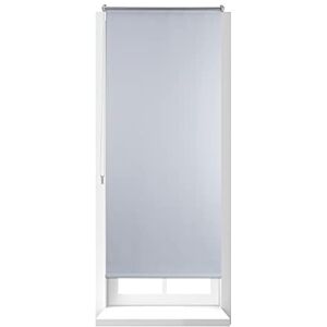 Relaxdays Thermal Blackout Blinds, Heat Protection, Side-Pull Roller Shades, No Drilling, 70x160cm, White Relaxdays Thermal Blackout Blinds, Heat Protection, Side-Pull Roller Shades, No Drilling, 70x160cm, White