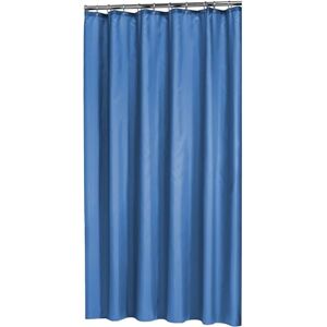 Sealskin Madeira Shower Curtain, Polyester, Blue, 180 x 200 cm Sealskin Madeira Shower Curtain, Polyester, Blue, 180 x 200 cm