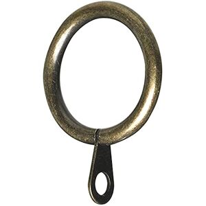 Merriway BH05375 Curtain Drapery Pole Rod Ring Fixed Eye Brass Antique Inner Dimension 25mm 24 Count (Pack of 1) Merriway BH05375 Curtain Drapery Pole Rod Ring Fixed Eye Brass Antique Inner Dimension 25mm 24 Count (Pack of 1)
