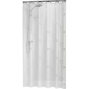 Sealskin Condens Shower Curtain, PEVA, White, 180 x 200 cm Sealskin Condens Shower Curtain, PEVA, White, 180 x 200 cm