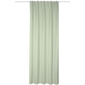 HOME WOHNIDEEN 100% Blackout, Darkening Duncan Ready-to-Use Decorative Structure, 300 x 145 cm, Combination Band, Colour: Sage, Size: 300 x 135 cm, Quantity: 1 x HOME WOHNIDEEN 100% Blackout, Darkening Duncan Ready-to-Use Decorative Structure, 300 x 145 cm, Combination Band, Colour: Sage, Size: 300 x 135 cm, Quantity: 1 x