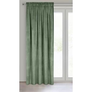 Eurofirany Velvet Super Soft Curtain with Tape Top 1 Panel, Room Darkening Window Treartment, Drapes for Bedroom, Kitchen, Living Room, W55 x L106, Dark Mint Eurofirany Velvet Super Soft Curtain with Tape Top 1 Panel, Room Darkening Window Treartment, Drapes for Bedroom, Kitchen, Living Room, W55 x L106, Dark Mint