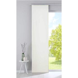 Gardinenbox Milano Blackout Panel Curtain Sliding Curtain Velvet Opaque Blackout Panel Carrier Weighted Bar 100% Polyester Cream H 245 x W 60 cm Gardinenbox Milano Blackout Panel Curtain Sliding Curtain Velvet Opaque Blackout Panel Carrier Weighted Bar 100% Polyester Cream H 245 x W 60 cm