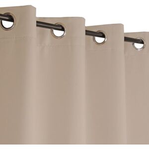 Atout Ciel Blackout Curtain with Eyelets Ready to Hang 135 x 240 cm Taupe Atout Ciel Blackout Curtain with Eyelets Ready to Hang 135 x 240 cm Taupe