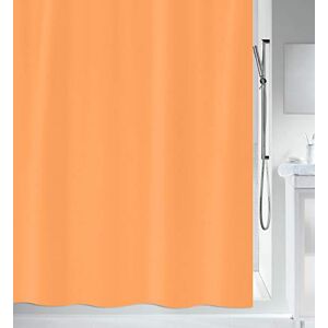 Spirella 240 x 180, Orange Primo Collection, Textile Shower Curtain, 100% Polyester Spirella 240 x 180, Orange Primo Collection, Textile Shower Curtain, 100% Polyester
