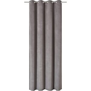 Elbersdrucke Eyelet Curtain Cosy 07 Grey Opaque 255 x 140 cm 201777 Curtain for Living Room Bedroom Kitchen Hallway Children's Room Elbersdrucke Eyelet Curtain Cosy 07 Grey Opaque 255 x 140 cm 201777 Curtain for Living Room Bedroom Kitchen Hallway Children's Room