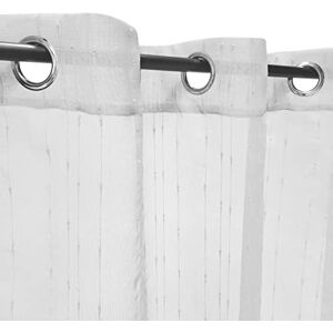 Atout Ciel Ready-to-Hang Net Curtain with Eyelets 140 x 240 cm White Atout Ciel Ready-to-Hang Net Curtain with Eyelets 140 x 240 cm White